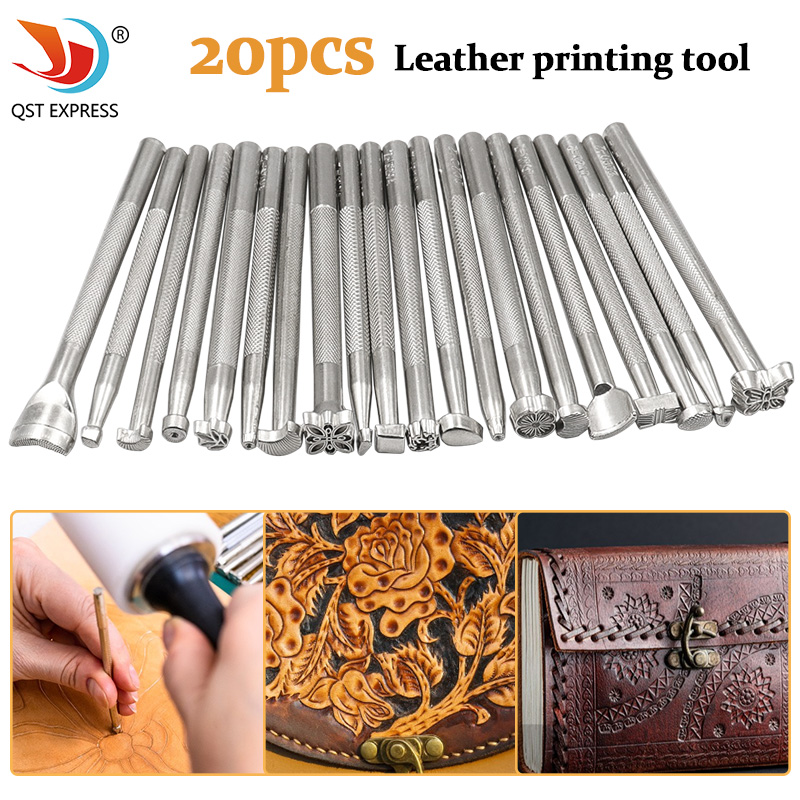 20pcs Leather Stamp Printing T - Leather Stamp Set recension och pris