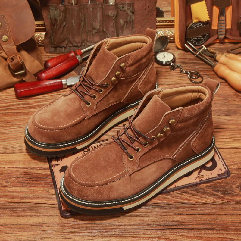 British Style American Retro G - Leather Work Western recension och pris