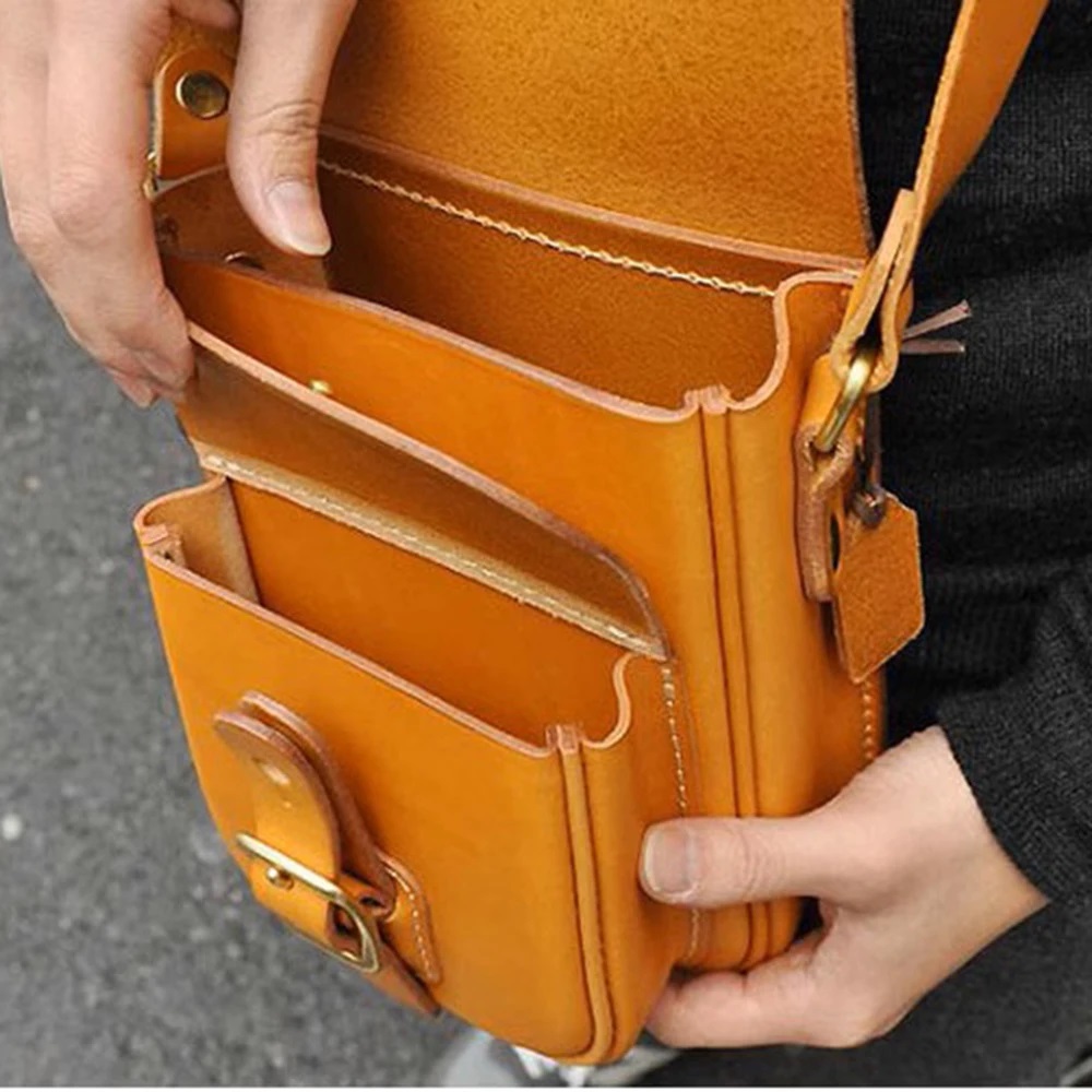 22x17x10cm shoulder bag  sewin - Leatherwork Patterns recension och pris