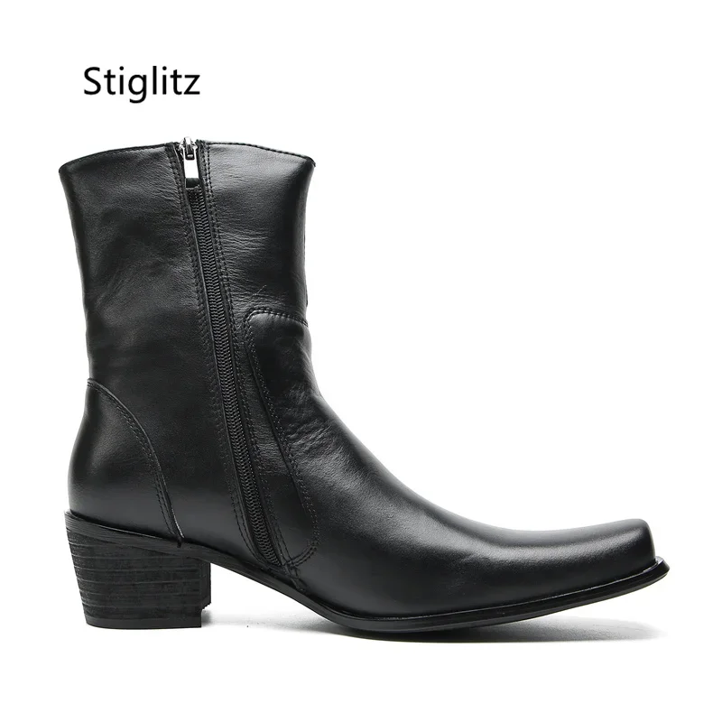 Double Buckle Genuine Leather  - Leather Work Western recension och pris