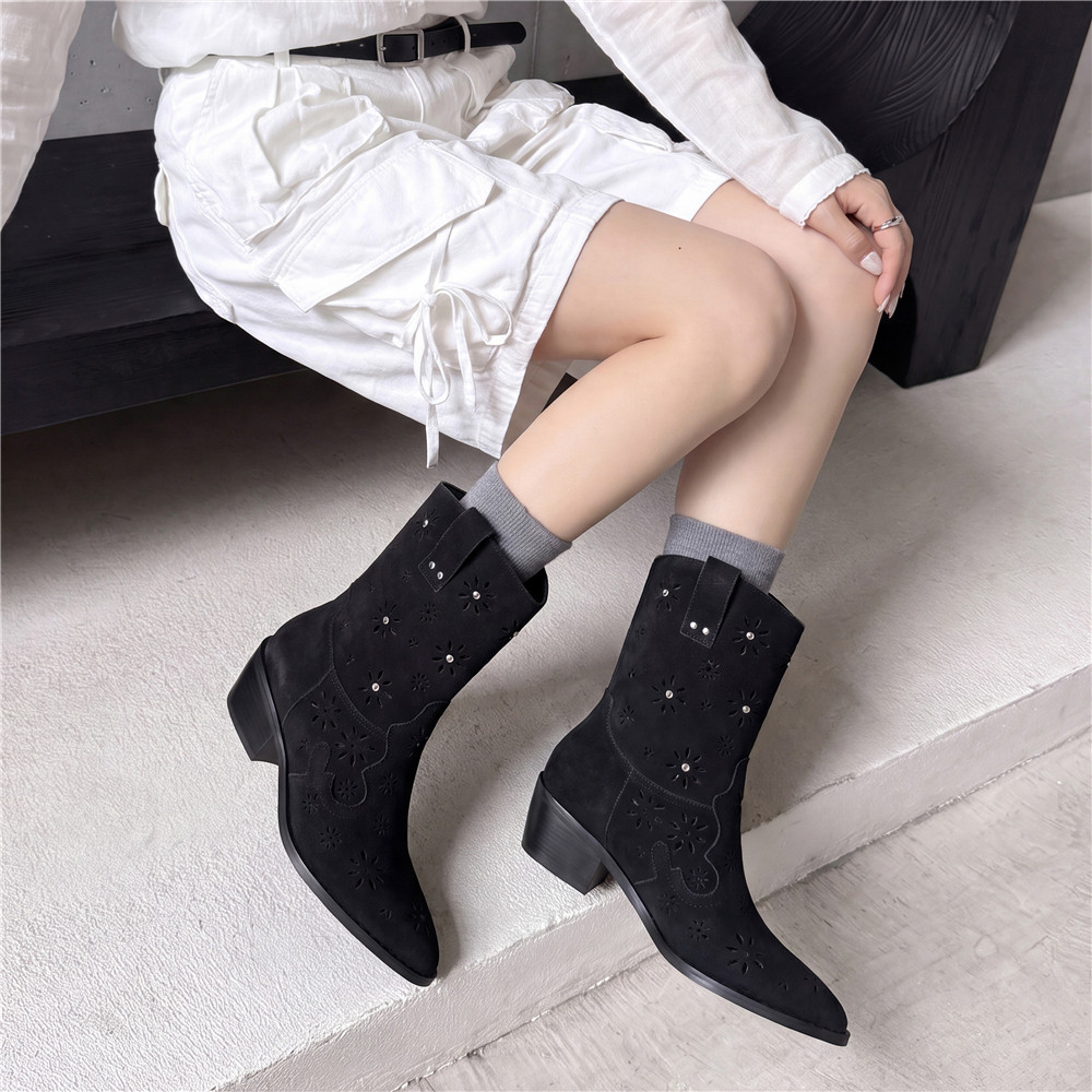 MILI-MIYA 2026 Women Western C - Leather Work Western recension och pris