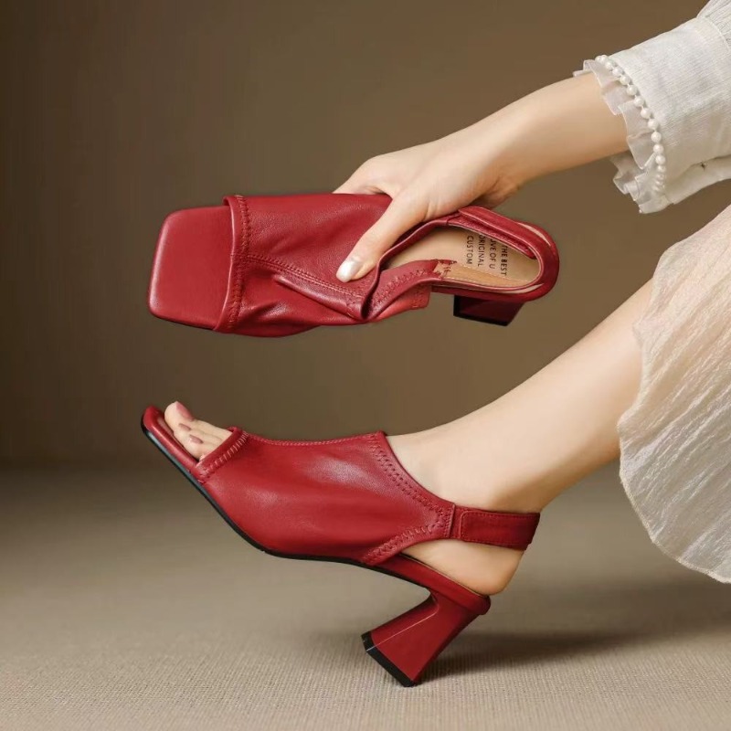 French Style Ultra Soft Leathe - Leather Work Heels recension och pris