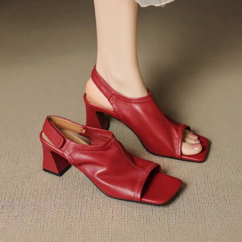French Style Ultra Soft Leathe - Leather Work Heels recension och pris